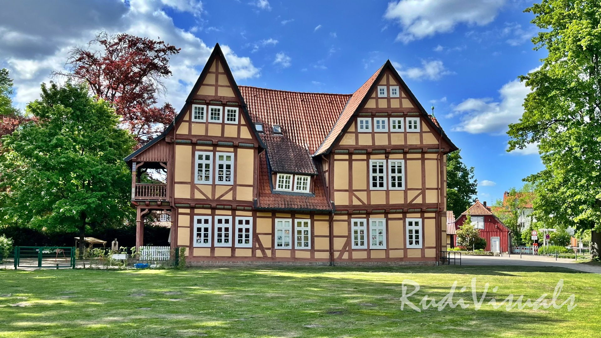 Small castle in the French Garden